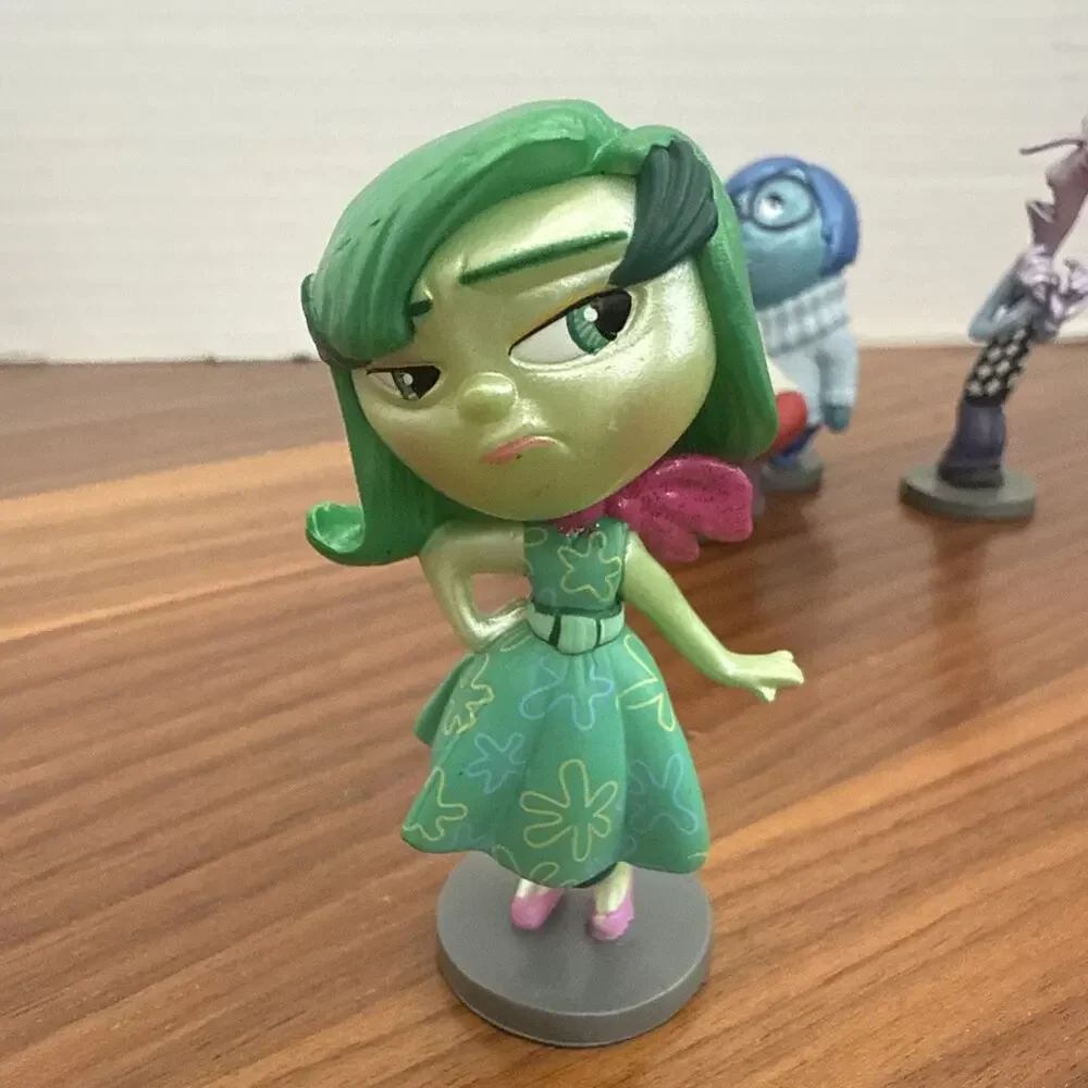 Disney Infinity 3.0 Inside Out Playset Lot 7-Disgust, Sadness, Joy, Anger, Cops
